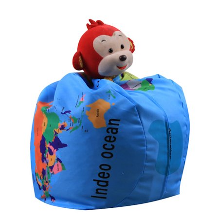 Plyslegetøjsbold opbevaringspose Fodbold Basketball baseball Rugby