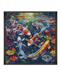 Stickpackung Bild Aquarium