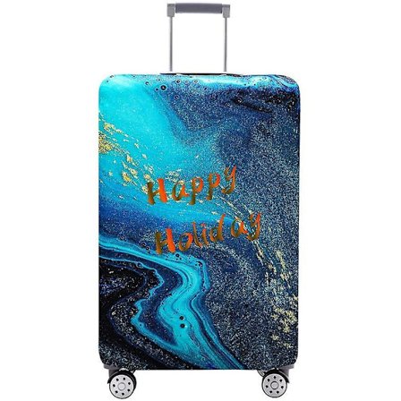 Luggage Cover Washable Suitcase Protector Anti-scratch Suitcase Cover Fits 18-32 Inch(autumn Leaves, S)
