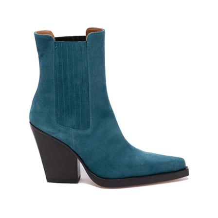 Paris Texas, Heeled Ankle Boots Niebieski, Kobieta, Rozmiar: 38 EU