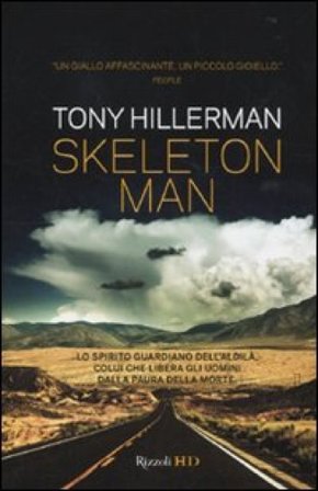 Skeleton man Tony Hillerman