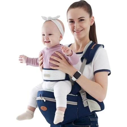 Baby hoftesele - mørkeblå