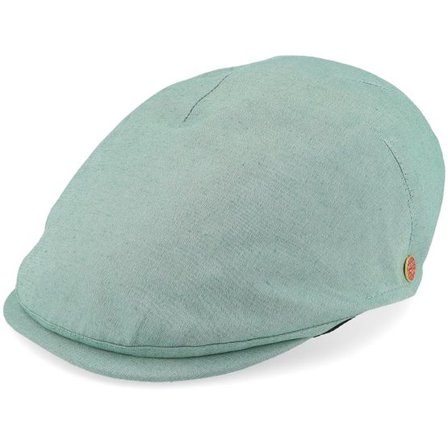 Mayser - Grön flatcap Keps - Sidney Gomera Stone-pin Flat Cap @ Hatstore