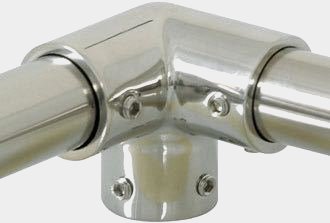 Hörnstycke Ø22mm - 90° RF