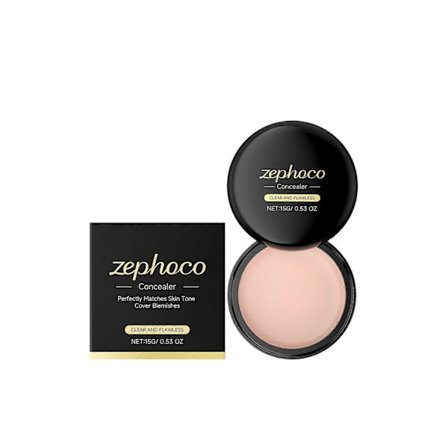 Zephoco Ljus Hudfärg Concealer Palett Täcker Ansiktsfel Porförändring Naturlig Och Klar Sminkeffekt Concealer Palett