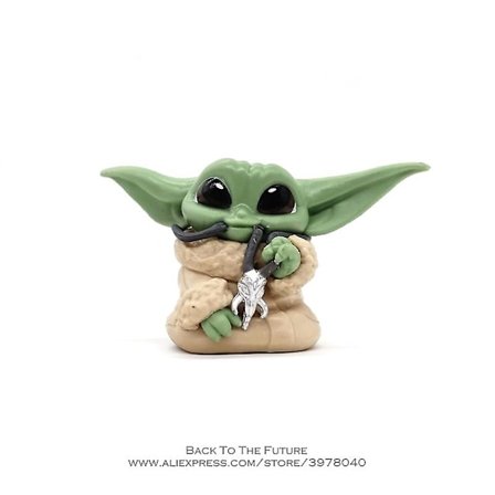Disney Star Wars 4-6cm Toy Master Baby Yoda Darth Pvc Action Figur Anime Figurer Collection Mini Toy Model För Barn Present C