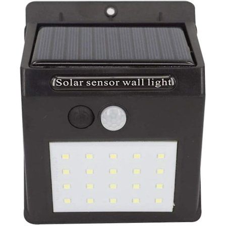 Solcellelampe Solcelle Vegglampe Utendørs Spotlights Solcelle Hagelys Solcelledrevet Kroppssensor Lys 20led Hagelys Utendørs Vegglampe Hjem Villa H