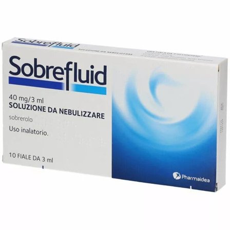 Sobrefluid Soluzione Da Nebulizzare 10 Fiale 40mg 3ml