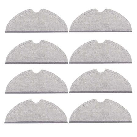 8 st mopptillbehör för Q7 Max / Max+ S5 Max S6 S50 S55 robotdammsugare