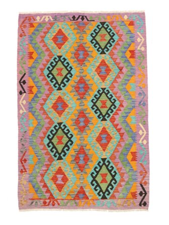 Klein Kelim Afghan Old Style Vloerkleed 132X195 Wol