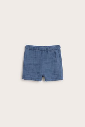 Kappahl | Shorts i muslin Blå 74 | Blå