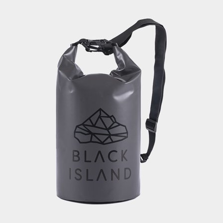 Drybag / sac étanche Black Island, 500D, 15 litres, noir