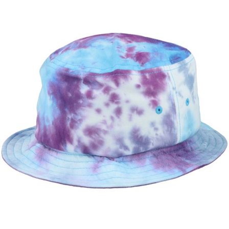 Yupoong - Multi bucket Hatt - Festival Print Purple/Turquoise Bucket @ Hatstore