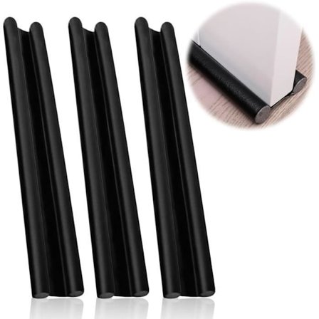 3 st Dubbel Dörrdragskydd, 96 cm Kallisolerande Dörrdragskydd Under Dörren Dragskydd för Dörr