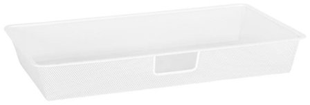 Elfa 136190 Meshback för utdragsram Vit, Garderobsinredning