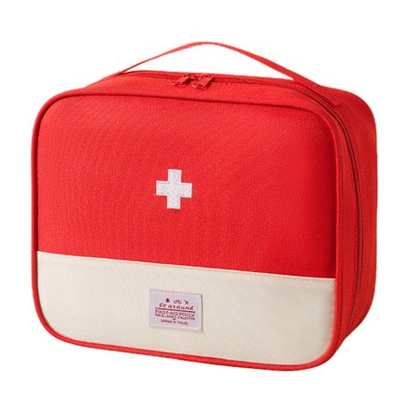 Mini bärbar medicinsk väska Mini tom medicinsk nödpåse Multifunktionell bärväska för utomhusbruk