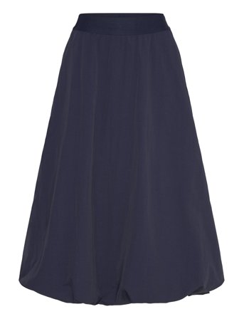 FREE/QUENT Balloon Skirt From Freequent In A Light Material With Lining. The Skirt Has A Si Marinblå