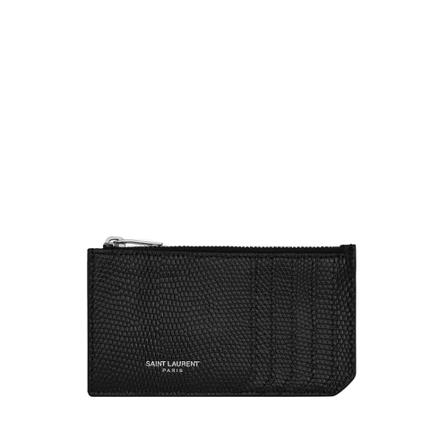 Saint Laurent, Wallets ; Cardholders Czarny, Mężczyzna, Rozmiar: ONE Size