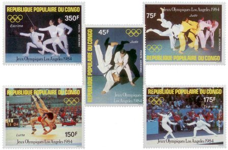 Congo - YT PA 320-324 - Postfrisk