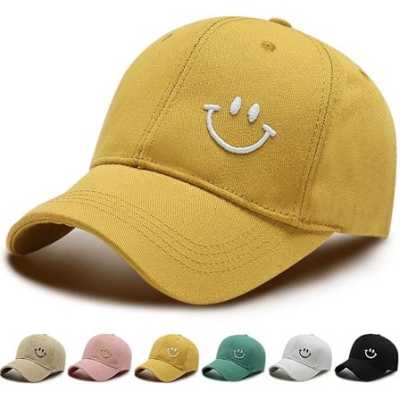 Baseballcaps, Bomulls Solbeskyttende Baseballcaps, Menn Kvinner Sommer Unisex Justerbar Hatt Hip Hop Sport Utendørs Caps (Hvit)