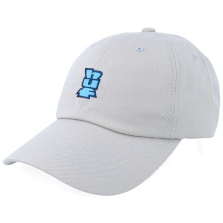 HUF - Grå unconstructed Caps - Megablast Multi 6 Panel Cv Hat Frost Gray Dad Cap @ Hatstore