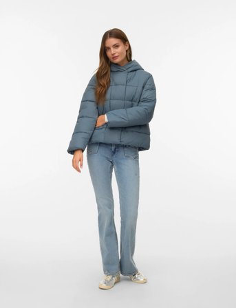 Vero Moda Vmbelinda Short Jacket Ga Noos - Grey - L