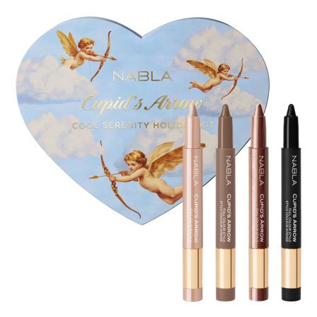 Nabla Cupid's Arrow - Cool Serenity Holiday Kit 4x3,2g - Cofanetto Make Up