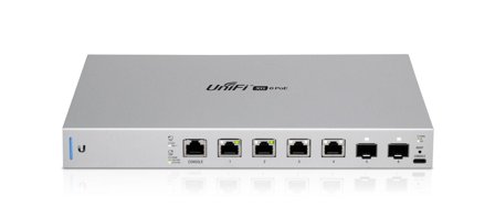 Ubiquiti UniFi Switch US-XG-6POE - Switch - Styrt - 4 x 100/1000/2.5G/5G/10GBase-T (PoE++) + 2 x 10 Gigabit SFP+ - stasjonær - PoE++ - AC 120/230 V /
