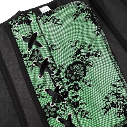 Korsetit naisille Overbust Bustier Top Gothic Sexy Shoulder