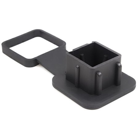 Bilkontakt Suojakansi Koukku Pölysuoja Neliönmuotoinen Suukappale Suojakansi 2-tuumaiselle Vastaanottimelle Vetokoukku Kumisuojus