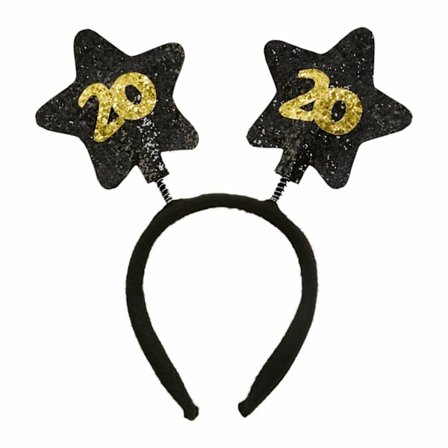 Diadem Födelsedag 20 Svart/Guld