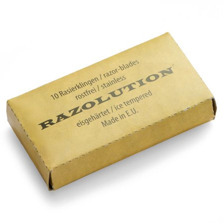 10pak Razolution Barberblade til mænd - Safety Razor