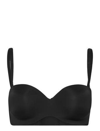 Pure Fit - Cf Bandeau D Lingerie Bras & Tops T-shirt Bras Sort Etam
