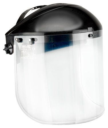 Zekler 10 Visir i polykarbonat, Øye- & ansiktsbeskyttelse