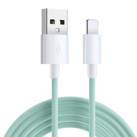 Usb-a Till Lightning Kabel 2.4a 2m Sign Boost - Grön Grön