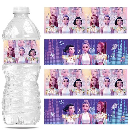 20 Kpop Demon Hunter-klistermærker til vandflasker - Vandtætte festgaver og fødselsdagspynt