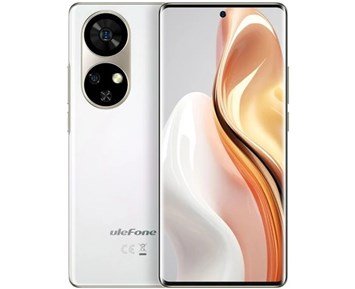 Ulefone Note 17 Pro12+256GB Pearl White - Fyndvara - Snygg smartphone med greppvänlig design