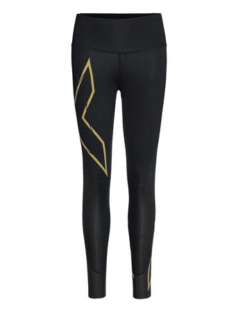 Light Speed Mid-Rise Comptigh Running/training Tights Musta 2XU