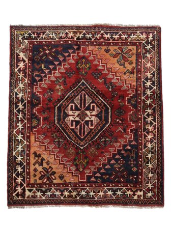 Médaillon Petit Shiraz Tapis 132X155 Laine
