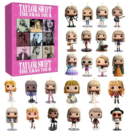 Jul Taylor Swift blind box söt minifigur ryggsäcksdekoration hänge Jul blind box