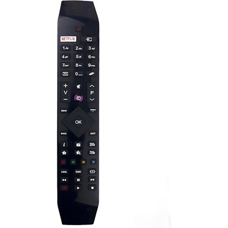RC49141 Fjernkontroll Erstatning for Hitachi Smart TV 2HB5W66 43HL15W64 32HB6T61A 32HB4W65I 32HB4T62 40HB1W66l 32HB4T62A 32HB4T61 32HB4T61H