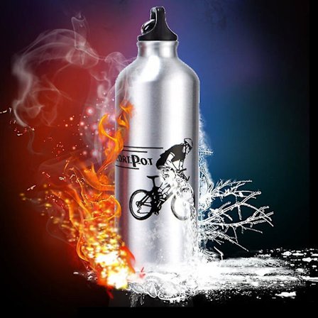 Sports Vannflasker Drikking Sykling Hiking Gym Flaske