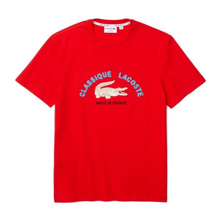 Lacoste T-Shirts Rød, Herre