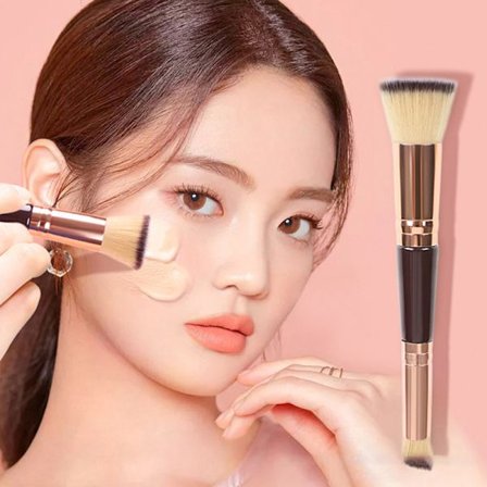 1 st Double-Ended Makeup Brush Foundation Concealer Brush Beaut