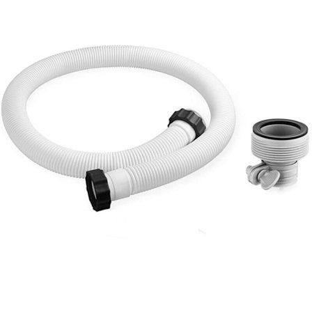 Adapter för slang till poolpump - Ersättningsslang - Slang till poolpump - Filterpumpsslang - Kopplingar för filterpump - Salt- och sandpump