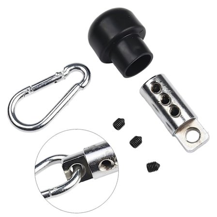 Gymmaskin Kabelstopp Kabelanslutningar Kulstopp Gymkabel Terminal Rep Hem Styrketräning Utrustningsdelar