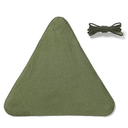 Vattentät Triangulär Nylon Canvas Pall Säte Ingen Ben Bärbar Ou
