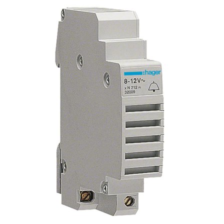 Hager SU213 Ringeklokke for montering i normsentral 240V, Elfordeling & strømforsyning