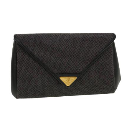 Saint Laurent Vintage, Clutches Zwart, Dames, Maat:ONE Size