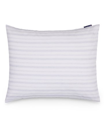 Lexington Raidallinen lyocell/puuvilla Pin Point oxford -tyynyliina, sumunsininen